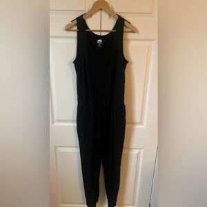 Roots Romper Woman’s Large Drawstring Jumper Black